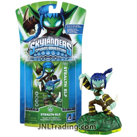 Activision Skylanders Spyro's Adventure Series 3 Inch Figure : Silent but Deadly! STEALTH ELF in ...