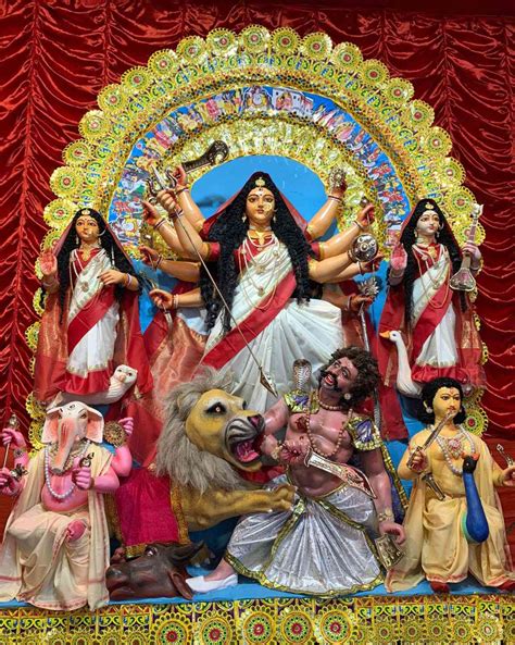 In pictures: How Kolkata’s Durga Puja pandals blend art and faith to make for vibrant festivities