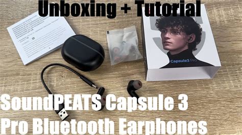 SoundPEATS Capsule 3 Pro Bluetooth 5.3 Earphone TWS True Wireless ...