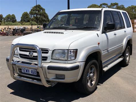 2002 Holden Jackaroo SE LWB (4x4) Turbo Diesel Automatic 7 Seats Wagon Auction (0001-9014551 ...