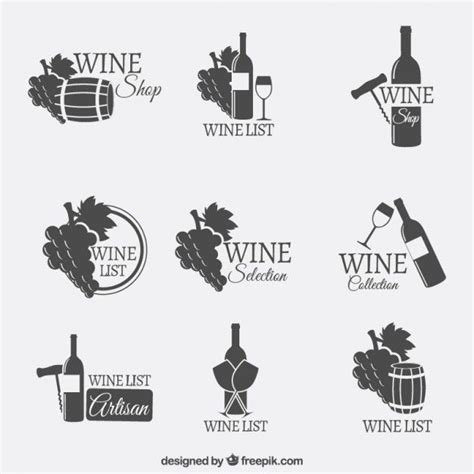 Wine Logos | Logo de vino, Diseño de vino, Vinos