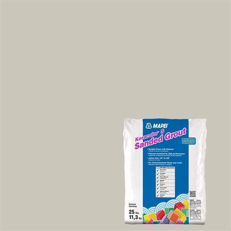 MAPEI Keracolor S 25-lb Alabaster Sanded Grout at Lowes.com