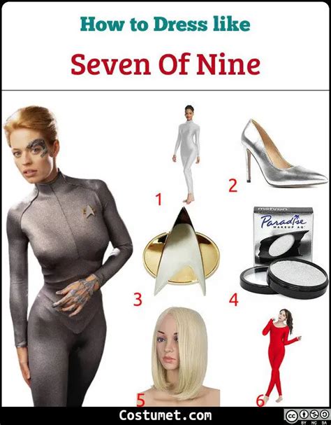 Seven of Nine (Star Trek) Costume for Cosplay & Halloween