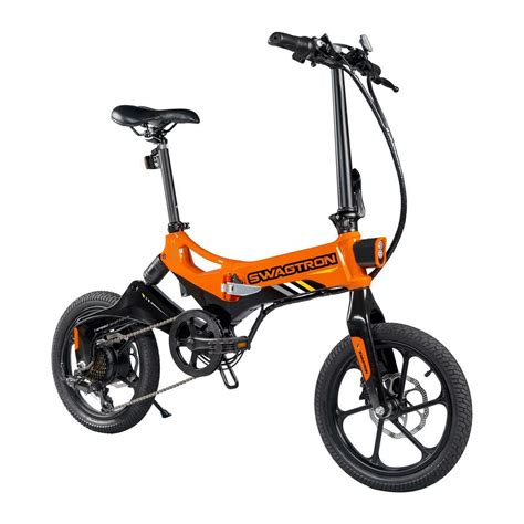 Swagtron EB6 Kids E-Bike 350W Motor Power-Assist Removable Battery Electric Bike – Electric ...