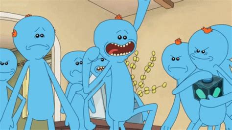 Rick And Morty Meeseeks GIF – Rick And Morty Meeseeks Kill Him ...