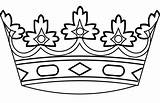 Kings Crown coloring Page  ColouringPages sketch template