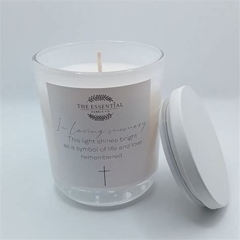 IN LOVING MEMORY CANDLE - $0.00 - The Essential Candle Co.