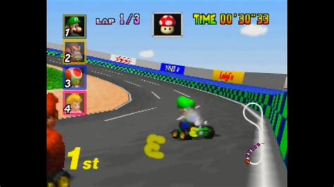 Mario kart 64 music luigi raceway - sasgenius