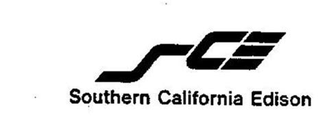 SCE SOUTHERN CALIFORNIA EDISON Trademark of Southern California Edison ...