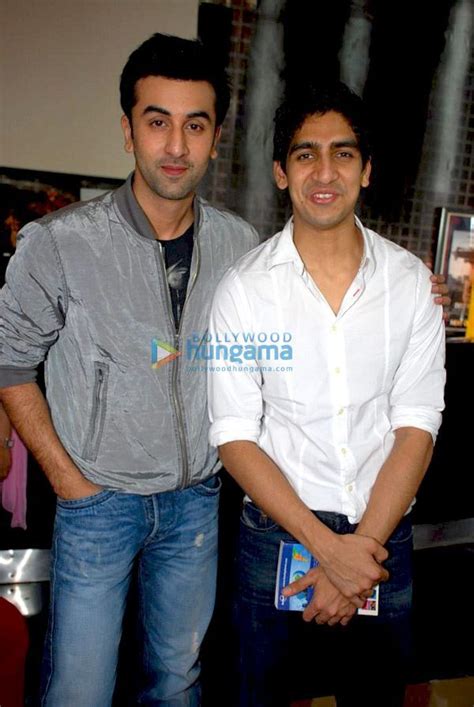 Ranbir Kapoor and Ayan Mukerji at Wake Up Sid's pr | Unp.me