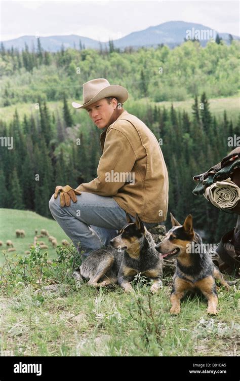 Brokeback Mountain Year: 2005 USA Director: Ang Lee Heath Ledger Stock Photo - Alamy