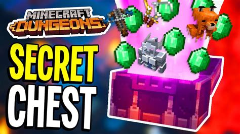 Minecraft Dungeons: SECRET OBSIDIAN CHEST at Camp! - YouTube