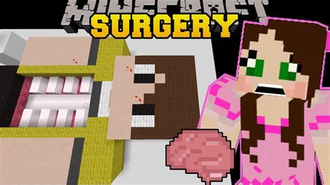 Minecraft: PERFORMING BRAIN SURGERY! - MASTER SURGEON - Custom Map [2 ...