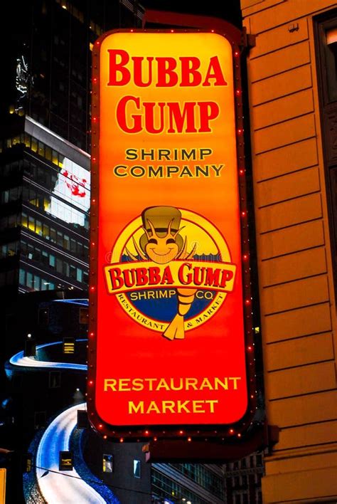 Bubba Gump Shrimp Company, Times Square, NYC Editorial Photography - Image of gump, times: 22617977