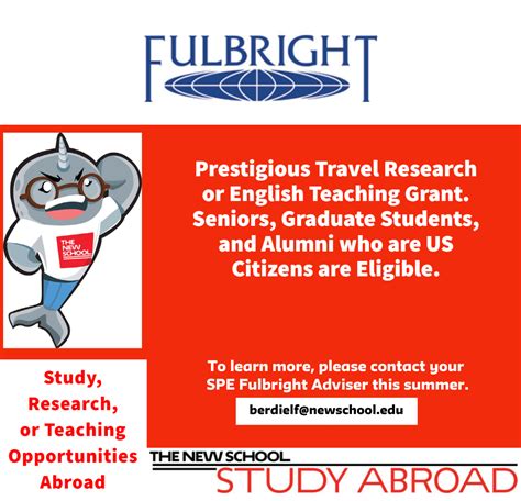 Fulbright Program 2023-2024 Grant Awards: Applications Open! | School of Media Studies