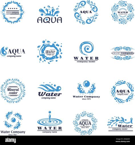 Water Brands Logos