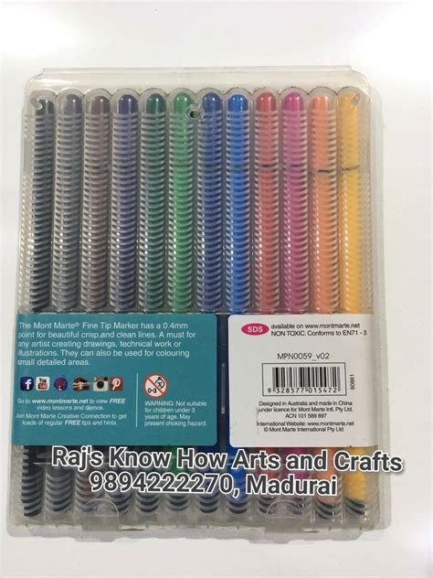 Fine Tip colour Marker – KnowHowArtCraft