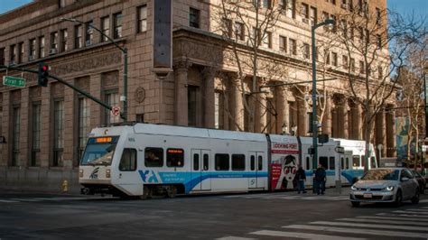 VTA Light Rail Downtown San Jose