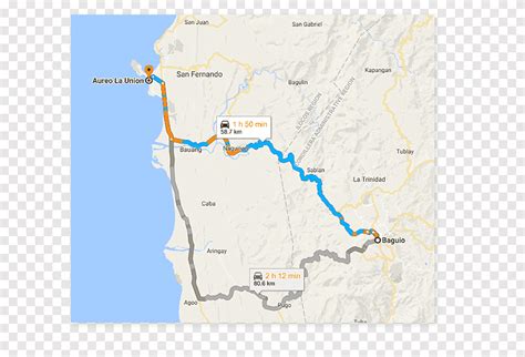 Bauang La Union Map