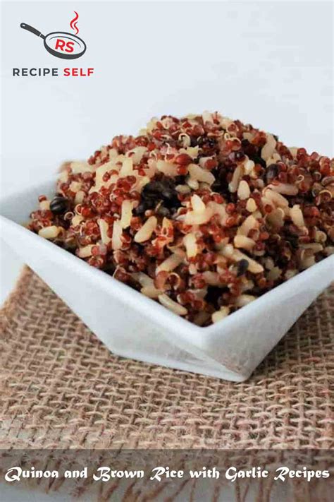 3 Quinoa And Brown Rice With Garlic Recipes | Recipe Self