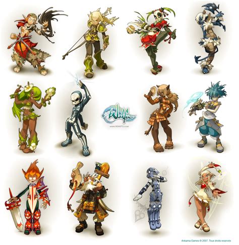 Wakfu Characters by xa-xa-xa on DeviantArt