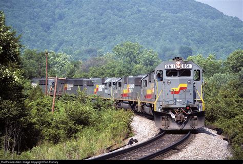 SBD 8611 Seaboard System EMD SD50 at Dryden, Virginia by Ron Flanary ...