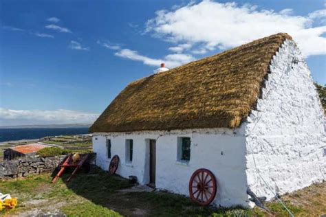 Traditional Thatched Cottages in Ireland