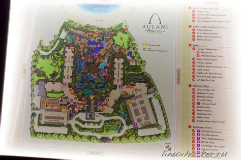 Aulani map (With images) | Aulani, Disney aulani, Maine