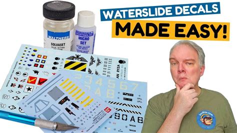 Applying Waterslide Decals Made Easy | Model cars building, Make it ...