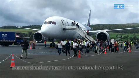 Easter Island IPC Mataveri International Airport - YouTube