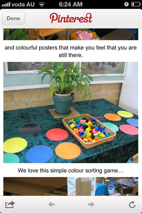 Simple colour sorting game | Preschool colors, Color sorting, Early childhood math