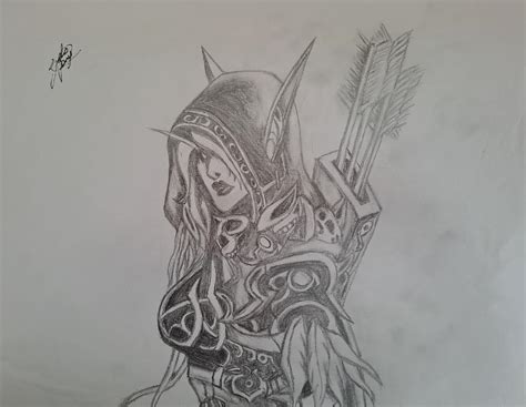 World of Warcraft- Sylvanas by Theonlygreta on DeviantArt