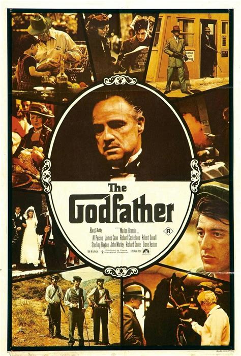 The Godfather movie poster Fantastic Movie posters #SciFi movie posters #Horror movie posters # ...