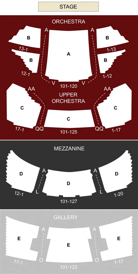 Hobby Center Seating Chart | Cabinets Matttroy