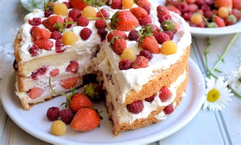 Swedish Midsummer Layer Cake Recipe - Great British Chefs