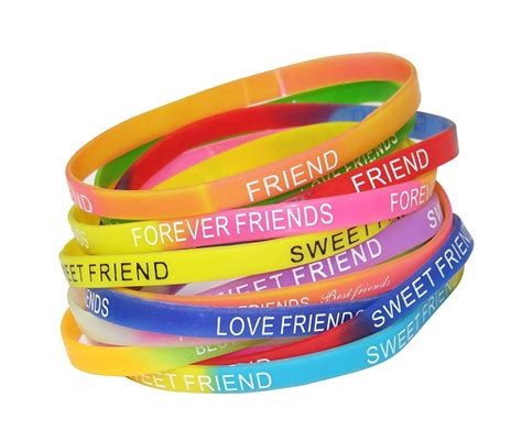 Tickles Silicone Friendship Band for Friendship Day Best Friend Girl boy Friend For Age 13 ...