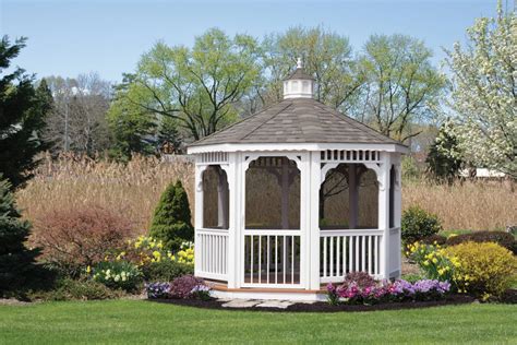 Vinyl Gazebo Kits for Sale Nationwide - Prefab PVC Gazebos