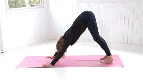 Downward Dog Tutorial - Yoga Class by Catherine Annis