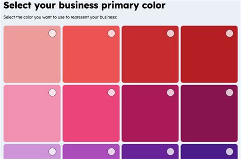 Color palette generator - For your business