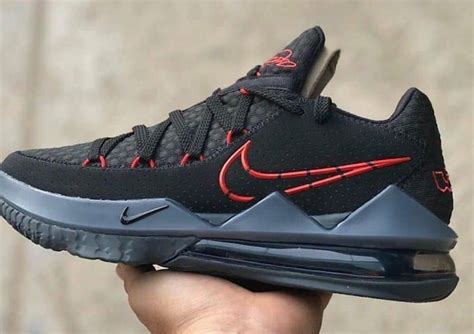 Nike LeBron 17 Low Black Red CD5007-001 Release Date | SneakerNews.com