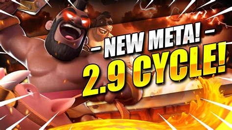 The STRONGEST New Hog Rider Deck in Clash Royale Now!! 2.9 FAST CYCLE ...