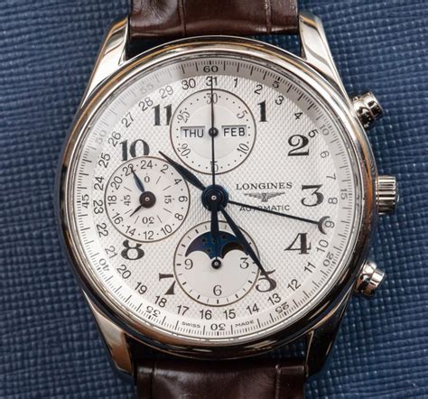 Longines Master Collection Moon Phase Chronograph L2.673.4.78.3 Watch ...