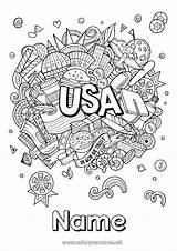 Coloring Pages Geography Classroom Doodle Continent Doodles Continents  sketch template