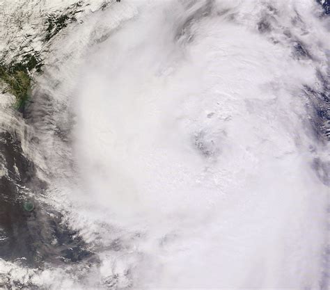 Latest NASA Satellite Image Of Typhoon FUNG-WONG Over Taiwan