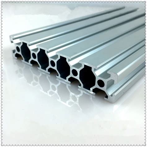 20100 aluminum extrusion profile european standard white length 400mm industrial aluminum ...