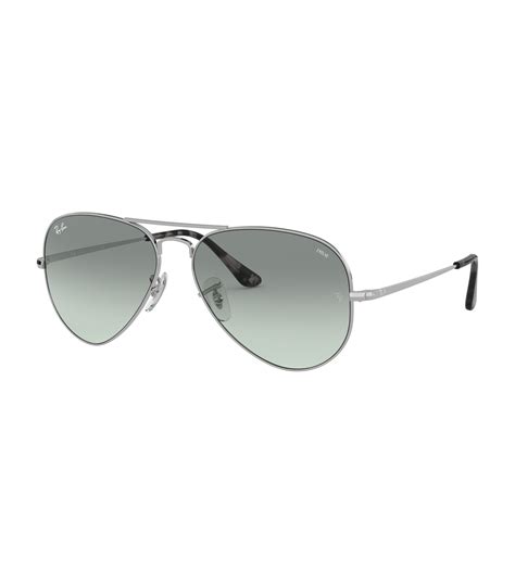 Ray-Ban silver Evolve Aviator Sunglasses | Harrods UK