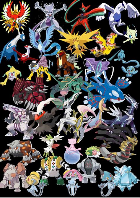 All Legendary Pokemon Wallpaper - WallpaperSafari