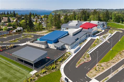 Aerial Photo of New Des Moines Elementary School | News Details - Highline Public Schools