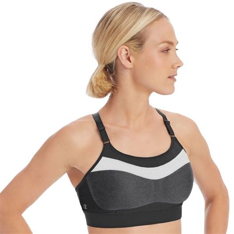 Champion Bras: Show Off Colorblock High-Impact Sports Bra 1666D in 2019 | Bra, Sports, Champion