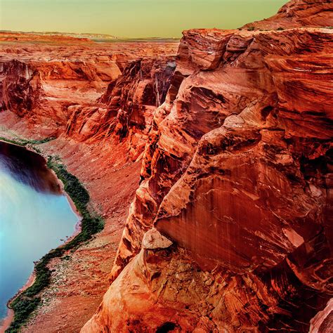 Horseshoe Bend Sunset Triptych_3 Photograph by Az Jackson - Fine Art ...